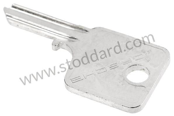 92836104750 - Wheel Lock Blank Key 924 86-88 944 85-91 for Porsche 
