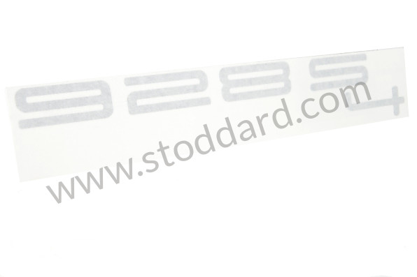 92850533507 - STICKER 928 S4 LIGHT GREY for Porsche 