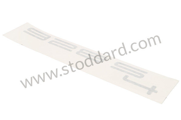 92850533507 - STICKER 928 S4 LIGHT GREY for Porsche 