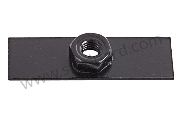 92851259102GRV - THREADED PLATE for Porsche 928 87-91 &bull; 1987 &bull; 928 S4 &bull; Coupe &bull; Manual Gearbox, 5 Speed