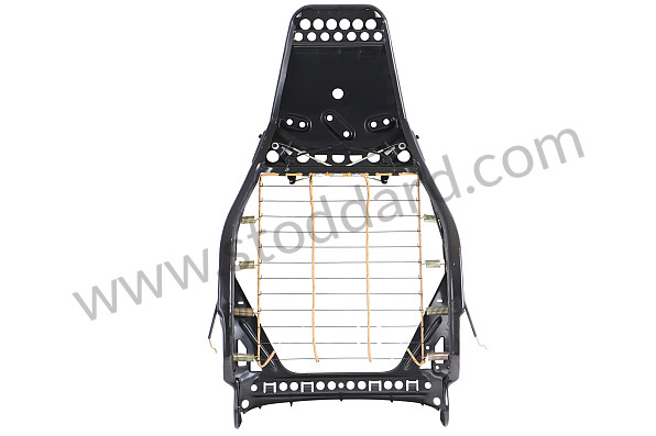 92852102708 - BACKREST FRAME for Porsche 911 87-89 &bull; 1987 &bull; 3.2 G50 &bull; Coupe &bull; Manual Gearbox, 5 Speed