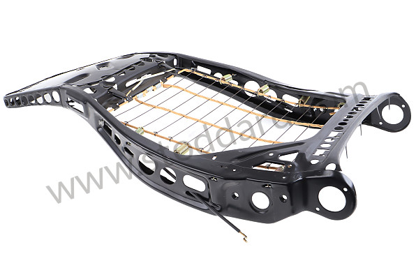 92852102708 - BACKREST FRAME for Porsche 911 87-89 &bull; 1987 &bull; 3.2 G50 &bull; Coupe &bull; Manual Gearbox, 5 Speed
