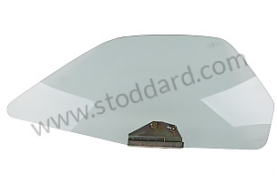 DOOR GLASS GREEN / GREEN / LEFT (92853710102)