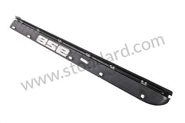 92855105502 - SCUFF PLATE for Porsche 928 87-91 &bull; 1987 &bull; 928 S4 &bull; Coupe &bull; Manual Gearbox, 5 Speed