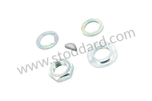 92860390400 - Alternator Pulley Nut Kit 17 X 1.5mm, Includes Washers And Key. for Porsche 911 84-86 &bull; 1984 &bull; 3.2 &bull; Coupe &bull; Manual Gearbox, 5 Speed