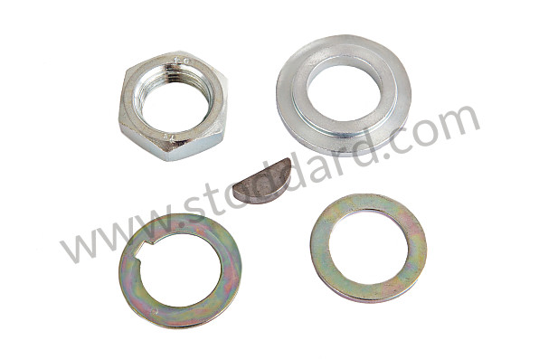 92860390400 - Alternator Pulley Nut Kit 17 X 1.5mm, Includes Washers And Key. for Porsche 911 84-86 &bull; 1984 &bull; 3.2 &bull; Coupe &bull; Manual Gearbox, 5 Speed