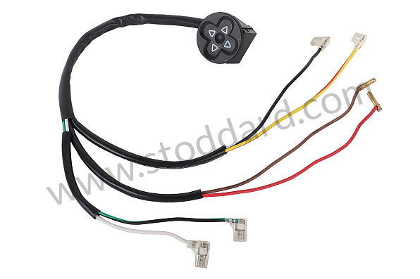 92861318201 - SEAT ADJUSTMENT BUTTON for Porsche 928 92-95 &bull; 1994 &bull; 928 Gts &bull; Coupe &bull; Automatic Gearbox