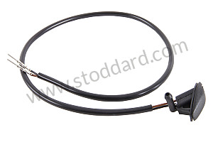 Washer Jet, Right, Heated. 911 944 968 964 BLACK / BLACK / RIGHT