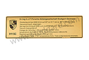 IGNITION POINT LABEL  (93000651001)