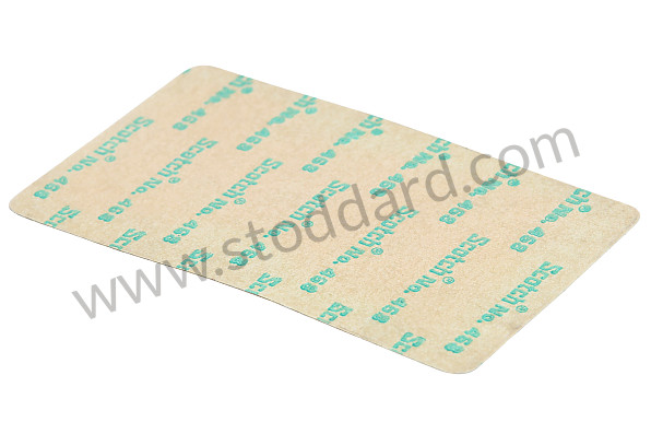 93000651200 - STICKER for Porsche 