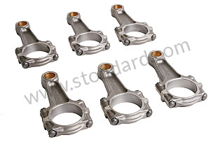 CONNECTING ROD SET OF 6 / 615-624 GRAMS (93010397500)