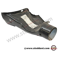 Duct, Hot Air Left. Genuine For 911 1984-1989  (93010632102)