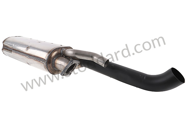 93011102504 - MUFFLER for Porsche 911 Turbo + 965 &bull; 1975 &bull; 3.0 Turbo &bull; Coupe &bull; Manual Gearbox, 4 Speed