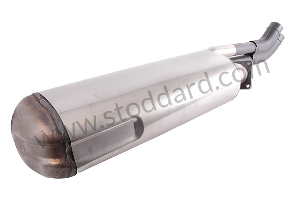 93011103806 - EXHAUST SILENCER for Porsche 911 Turbo + 965 &bull; 1987 &bull; 3.3 Turbo &bull; Coupe &bull; Manual Gearbox, 4 Speed