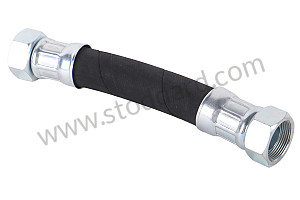 Inner Flexible Oil Hose From Front Oil Cooler To Supply Line 911 1984-1989 2 Versions available for this part