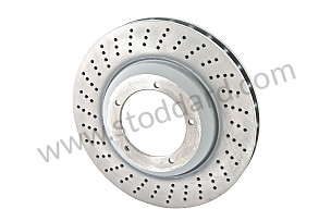 Sebro Vented Brake Disc Rotor Left Front For 911 930 Turbo And Turbo-Look (1981-89) FRONT LEFT (SIC35104702)