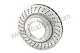 Sebro Vented Brake Disc Rotor Left Front For 911 930 Turbo And Turbo-Look (1981-89)