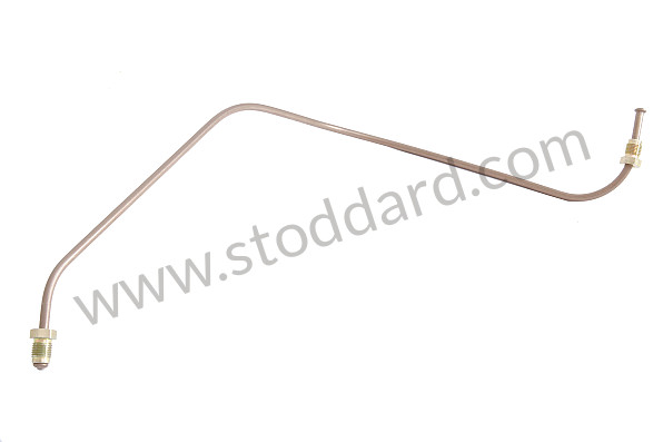 93035506500 - Brake Line, Left Rear. 911 Turbo 930 1978-89 for Porsche 911 84-86 &bull; 1986 &bull; 3.2 &bull; Targa &bull; Manual Gearbox, 5 Speed