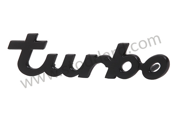 93055931704 - Turbo Badge, For 930 Turbo 1976-1977 for Porsche 