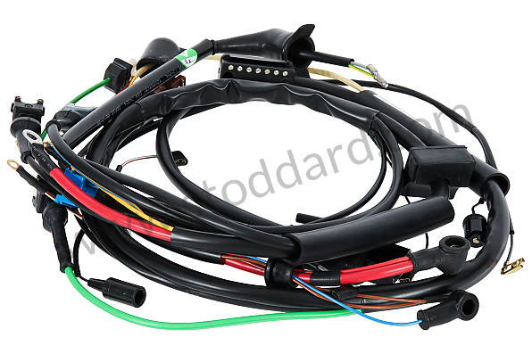 A93060701602 - MOTOR WIRING HARNESS for Porsche 911 Turbo + 965 &bull; 1989 &bull; 3.3 Turbo &bull; Targa &bull; Manual Gearbox, 5 Speed