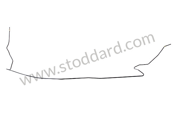 94135603710 - FUEL RETURN LINE for Porsche 968 &bull; 1992 &bull; 968 &bull; Cabrio &bull; Automatic Gearbox