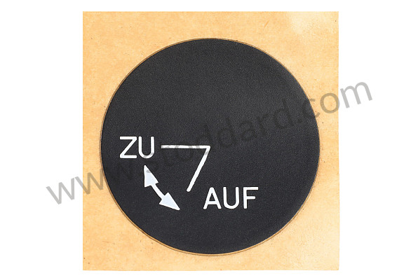 94170115310 - STICKER for Porsche 