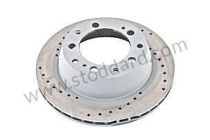 PERFORATED, VENTILATED REAR BRAKE DISC  (A94435204102RD)