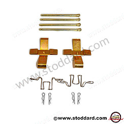 Caliper And Pad Retainer Hardware Set For 924 Turbo 944 944s 