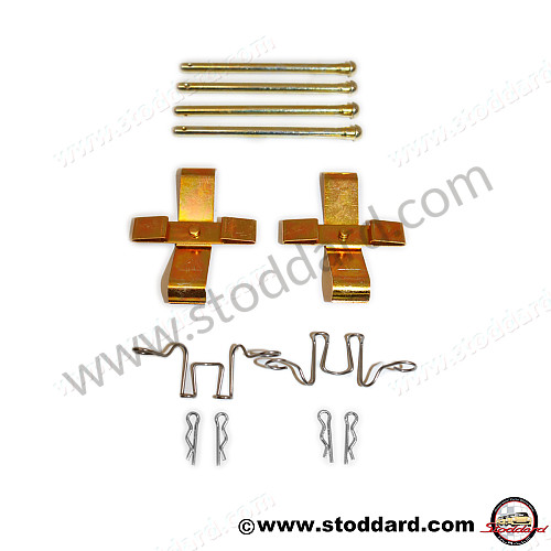 94435295201 - Caliper And Pad Retainer Hardware Set For 924 Turbo 944 944s for Porsche 