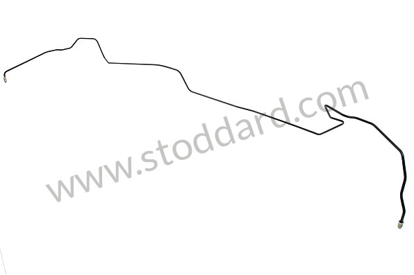 94435603711 - FUEL RETURN LINE for Porsche 968 &bull; 1993 &bull; 968 Cs &bull; Coupe &bull; Manual Gearbox, 6 Speed