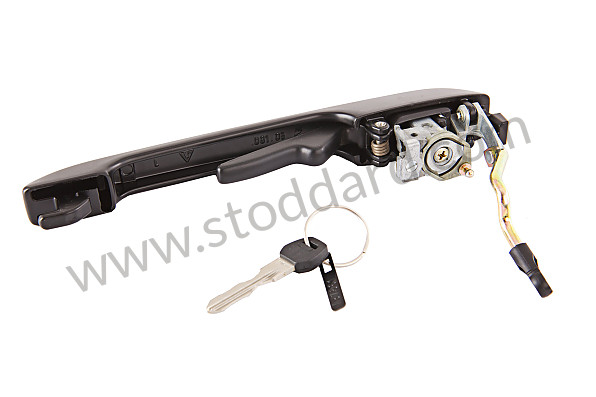 94453890506 - OUTER DOOR HANDLE for Porsche 944 85-88 &bull; 1988 &bull; 944 2.5 &bull; Coupe &bull; Automatic Gearbox