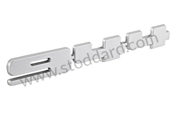 94455919301 - 944 Emblem-Silver 944 82-91 for Porsche 