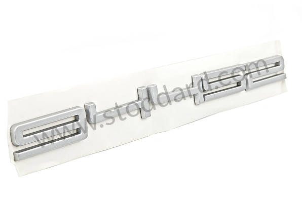 94455922001 - 944 S2 Emblem, Silver 944s2 1989-1991 for Porsche 