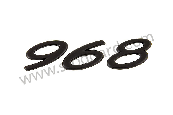 9445592200370C - LOGO for Porsche 968 &bull; 1992 &bull; 968 &bull; Coupe &bull; Automatic Gearbox