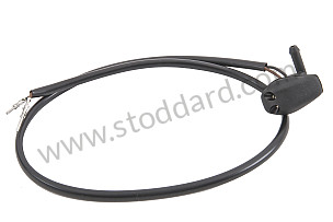 Left Washer Jet, Heated, 911 1978-89 930 944 968 964 BLACK / BLACK / LEFT (9446280770001C)