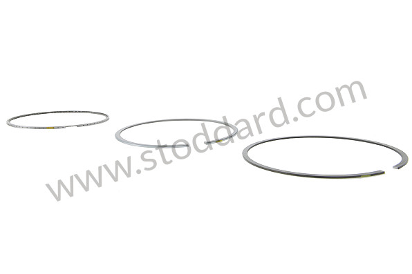94810393116 - SET OF PISTON RINGS for Porsche Cayenne 957 07-10 &bull; 2010 &bull; Turbo E81 &bull; Automatic Gearbox