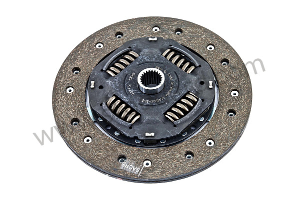 95011601254 - AS CLUTCH DISK for Porsche 911 87-89 &bull; 1989 &bull; 3.2 G50 &bull; Cabrio &bull; Manual Gearbox, 5 Speed