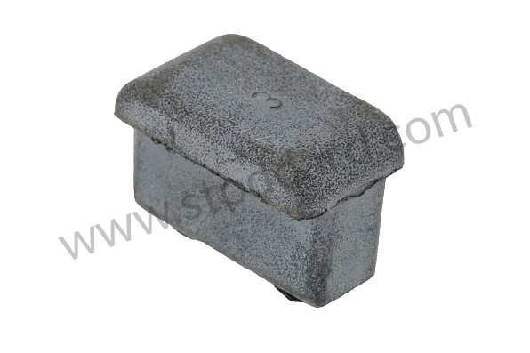 95163115500 - RUBBER STOP for Porsche 968 &bull; 1993 &bull; 968 Cs &bull; Coupe &bull; Manual Gearbox, 6 Speed