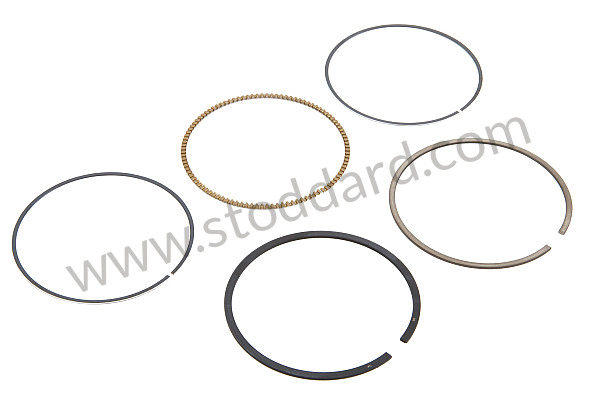 95510392501 - SET OF PISTON RINGS for Porsche Cayenne 955 03-06 &bull; 2003 &bull; Cayenne V6 &bull; Automatic Gearbox