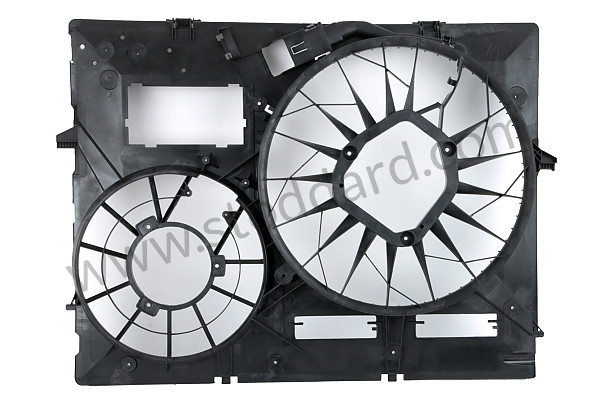 95510625800 - COOLING AIR DUCT for Porsche Cayenne 957 07-10 &bull; 2008 &bull; Cayenne Gts &bull; Automatic Gearbox
