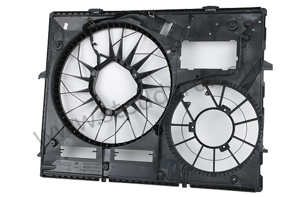 95510625800 - COOLING AIR DUCT for Porsche Cayenne 957 07-10 &bull; 2008 &bull; Cayenne Gts &bull; Automatic Gearbox