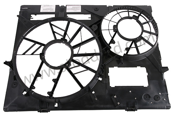 95510625810 - COOLING AIR DUCT for Porsche Cayenne 957 07-10 &bull; 2010 &bull; Cayenne Gts &bull; Manual Gearbox, 6 Speed