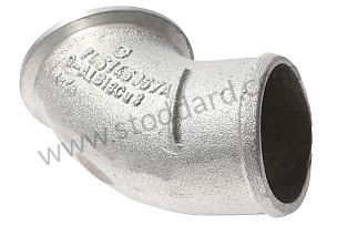 PRESSURE PIPE LEFT / OPTION: ENGINE WITH INCREASED POWER 368 KW (Option code: IE81), OPTION: TURBO S (Option code: IE8A) (95511036700)