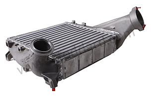 CHARGE AIR COOLER LEFT / OPTION: ENGINE WITH INCREASED POWER 368 KW (Option code: IE81), OPTION: TURBO S (Option code: IE8A) (95511080341)