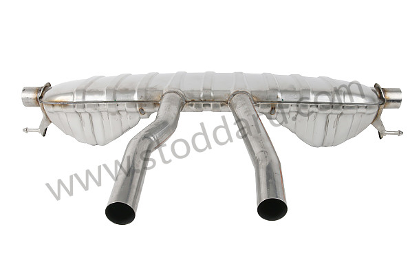 95511112122 - REAR MUFFLER for Porsche Cayenne 955 03-06 &bull; 2003 &bull; Cayenne Turbo &bull; Automatic Gearbox