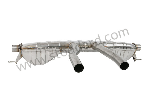 95511112122 - REAR MUFFLER for Porsche Cayenne 955 03-06 &bull; 2003 &bull; Cayenne Turbo &bull; Automatic Gearbox