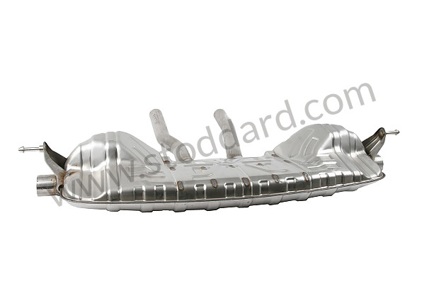 95511112122 - REAR MUFFLER for Porsche Cayenne 955 03-06 &bull; 2003 &bull; Cayenne Turbo &bull; Automatic Gearbox