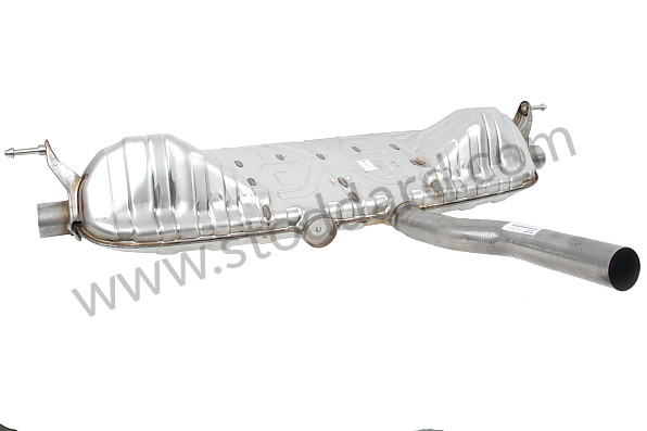 95511112132 - REAR MUFFLER for Porsche Cayenne 955 03-06 &bull; 2004 &bull; Cayenne V6 &bull; Automatic Gearbox