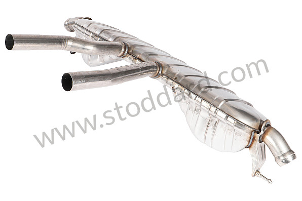 95511112160 - REAR MUFFLER for Porsche Cayenne 957 07-10 &bull; 2009 &bull; Cayenne Gts &bull; Manual Gearbox, 6 Speed