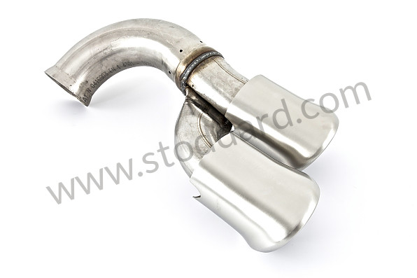 95511125250 - TAIL PIPE for Porsche Cayenne 957 07-10 &bull; 2008 &bull; Turbo E81 &bull; Automatic Gearbox